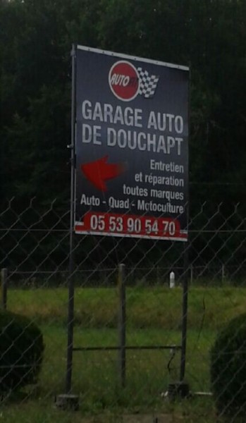 GARAGE AUTO DE DOUCHAPT
